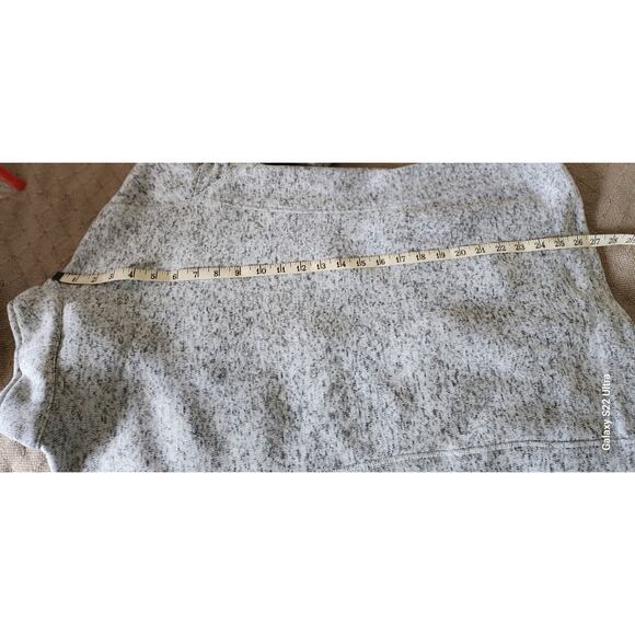 Andrew Marc New York Fleece Zip up Performence Marled Sweater with pockets W Med - Picture 5 of 11